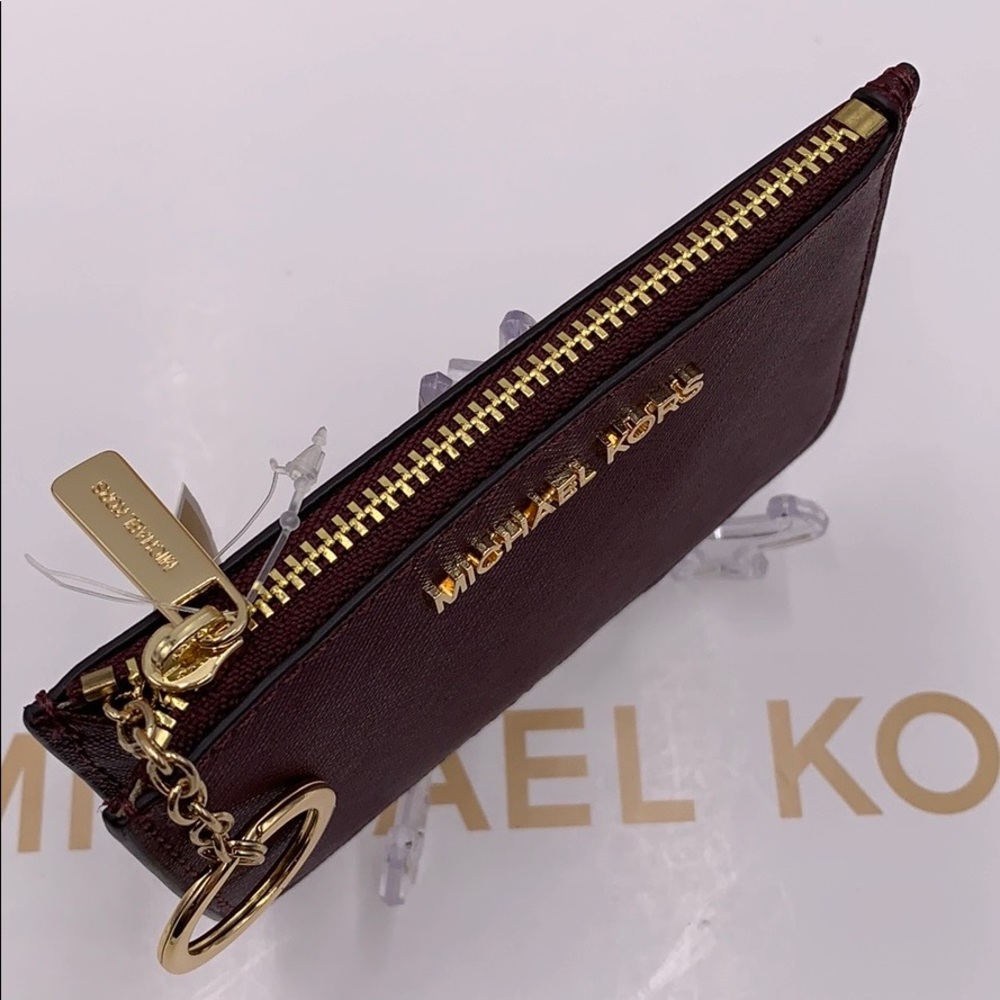 MICHAEL KORS JET SET TRAVEL SM TZ COINPOUCH W ID - Picture 13 of 16